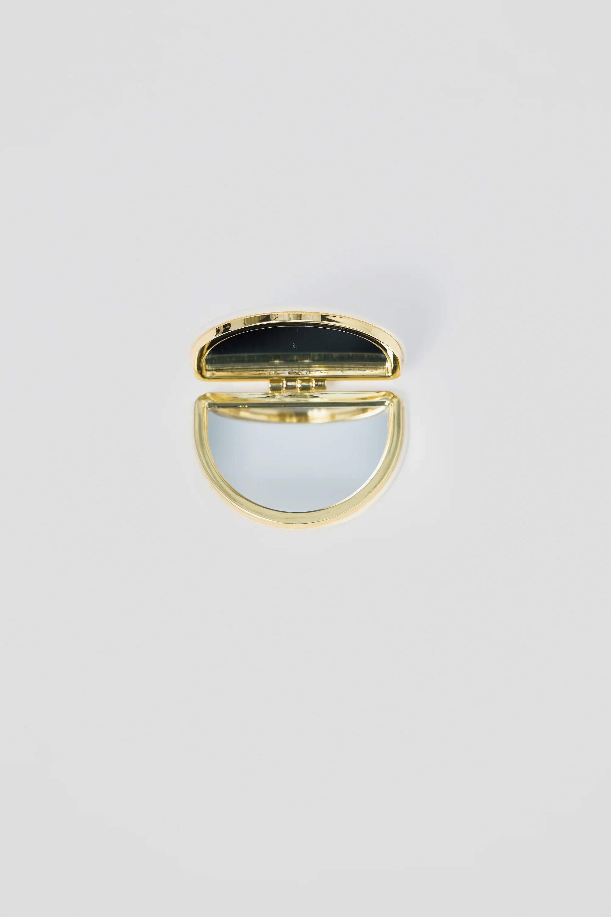 Compact Mirror - Ecru