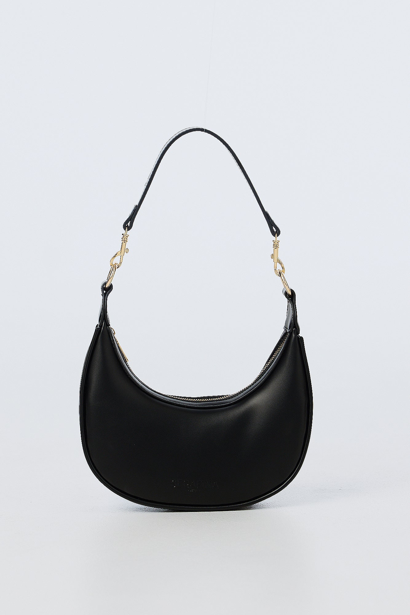 Crescent Shoulder Bag - Black