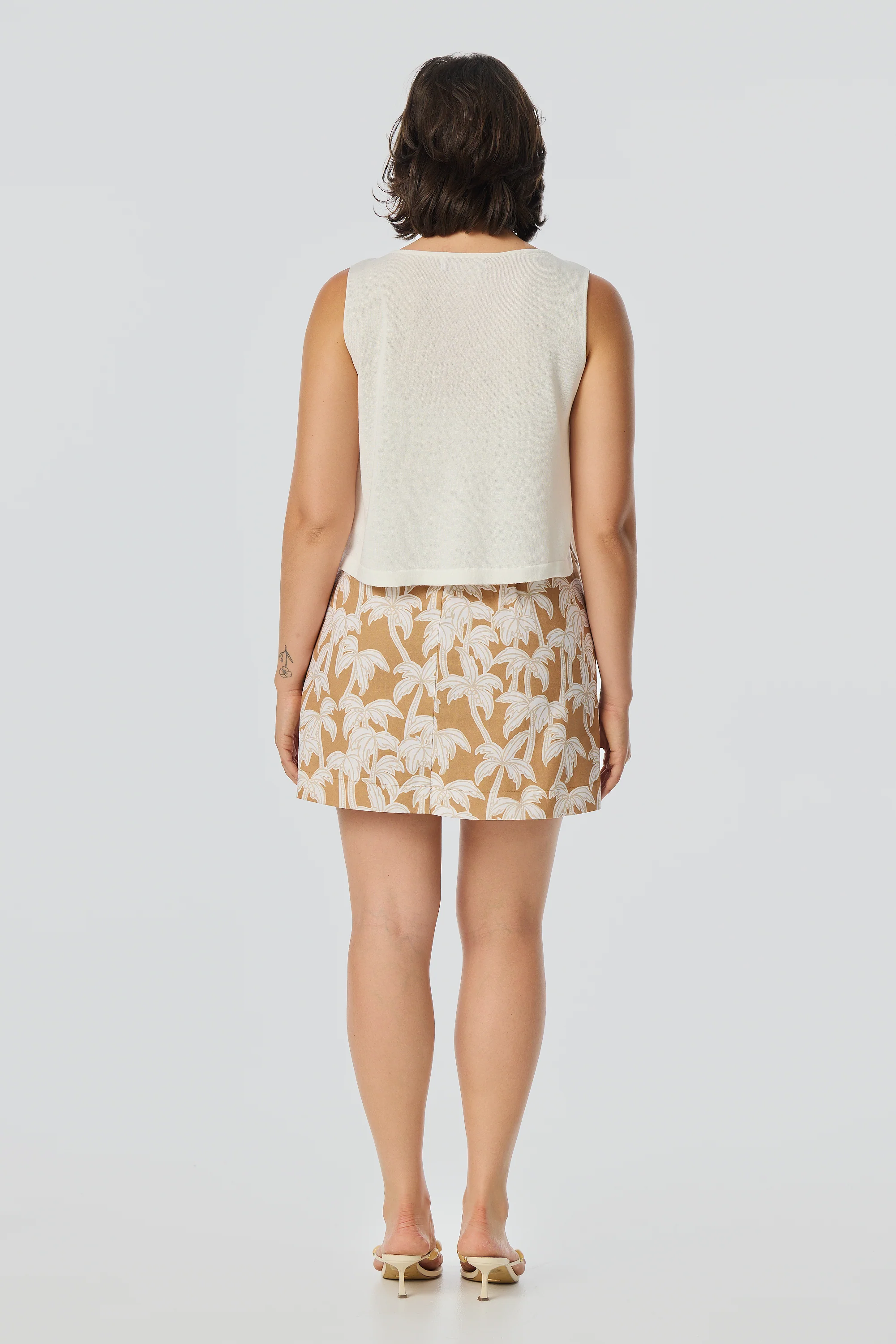 Crochet Boat Neck Tank - White - Image 5