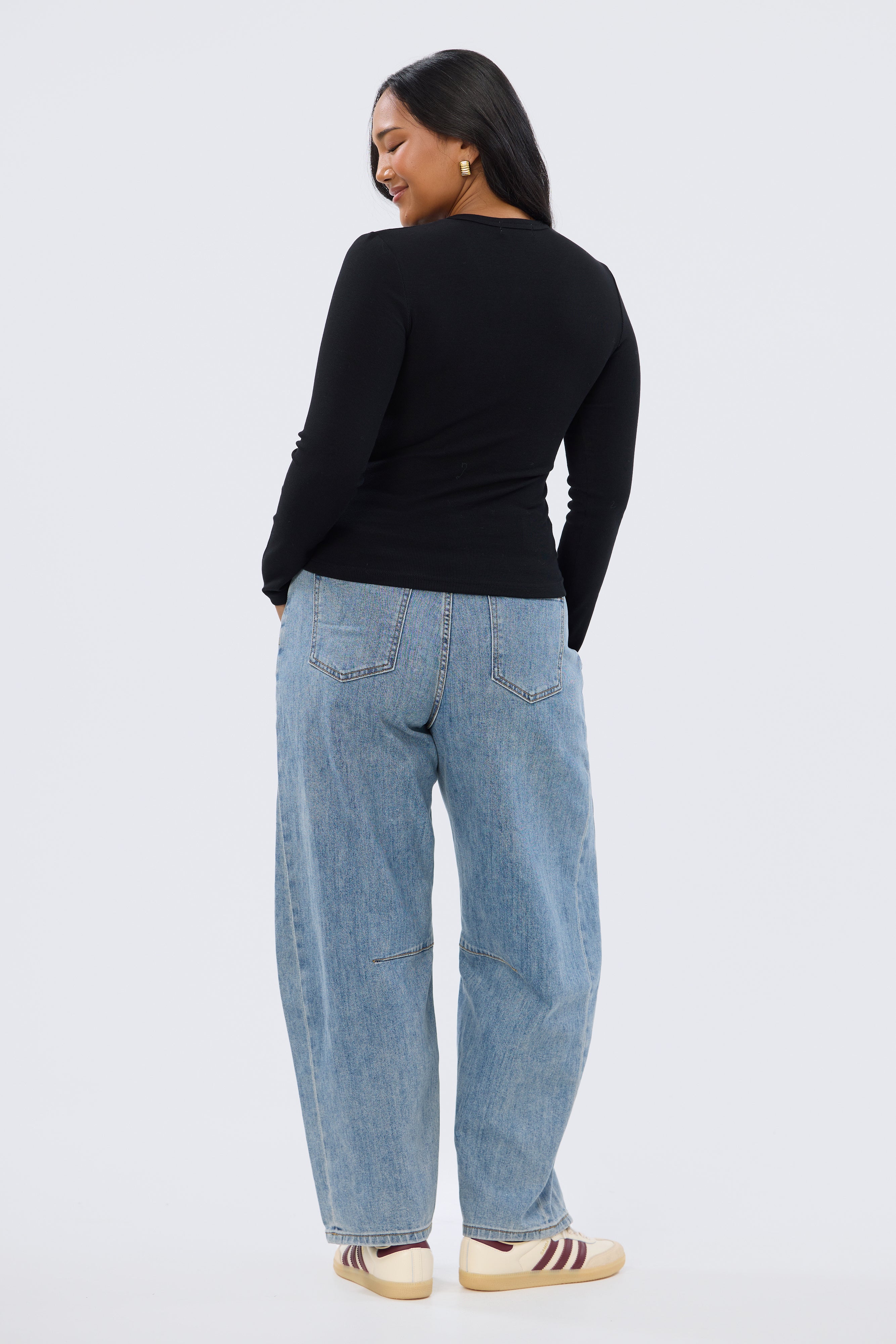 Horseshoe Jeans - Mid Blue Wash (Pre-Order) - Image 3