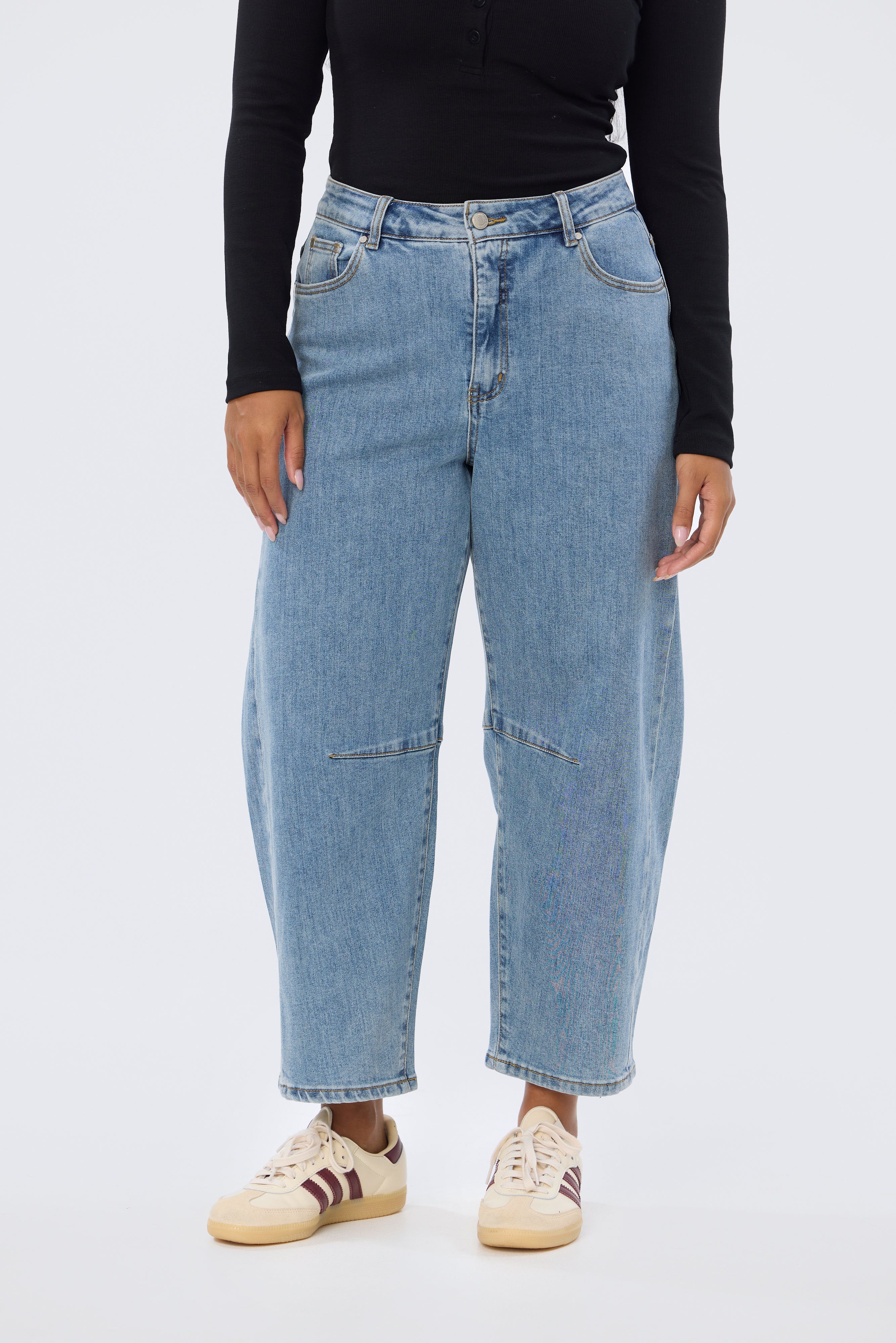 Horseshoe Jeans - Mid Blue Wash (Pre-Order) - Image 6