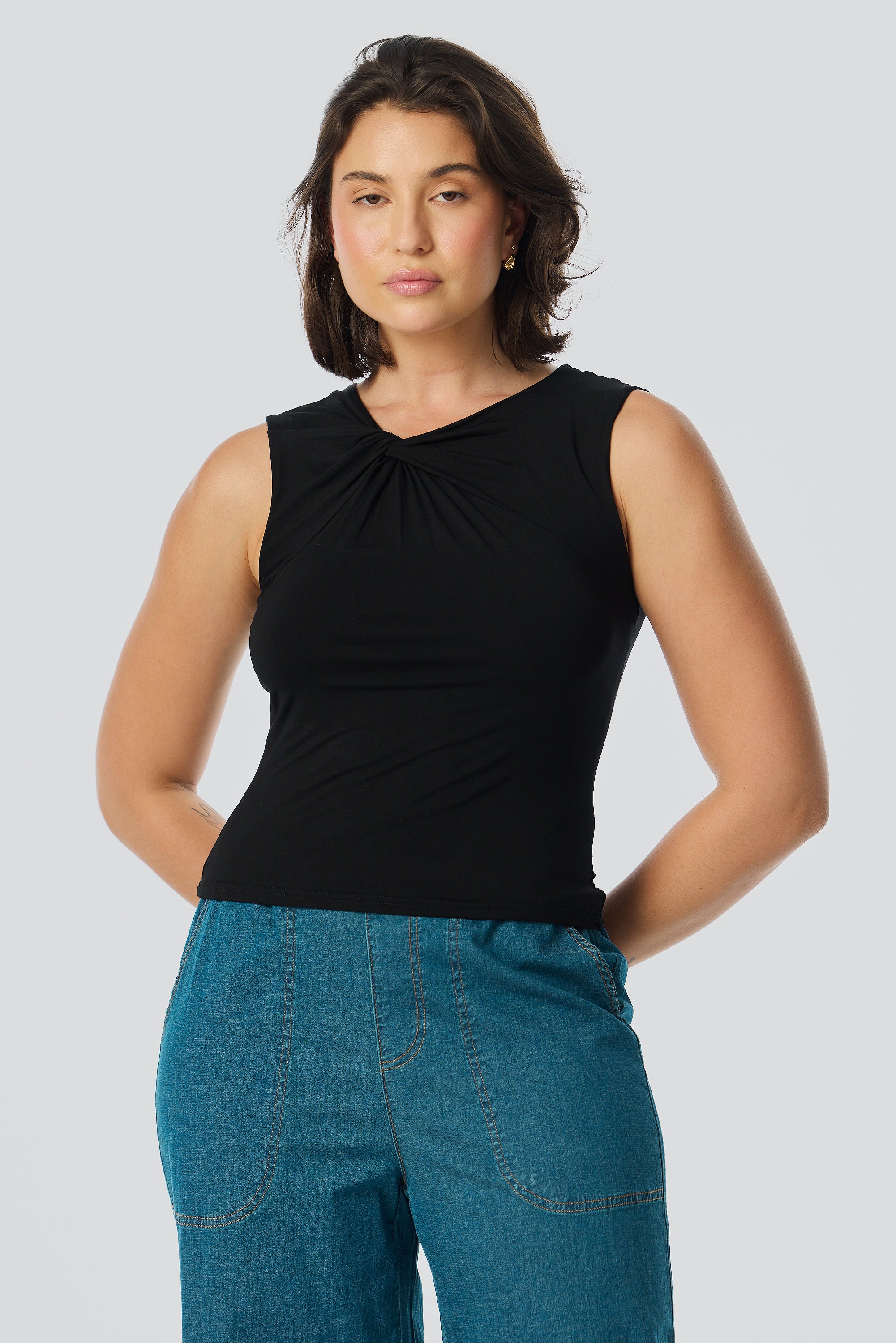 Knot Tank - Black