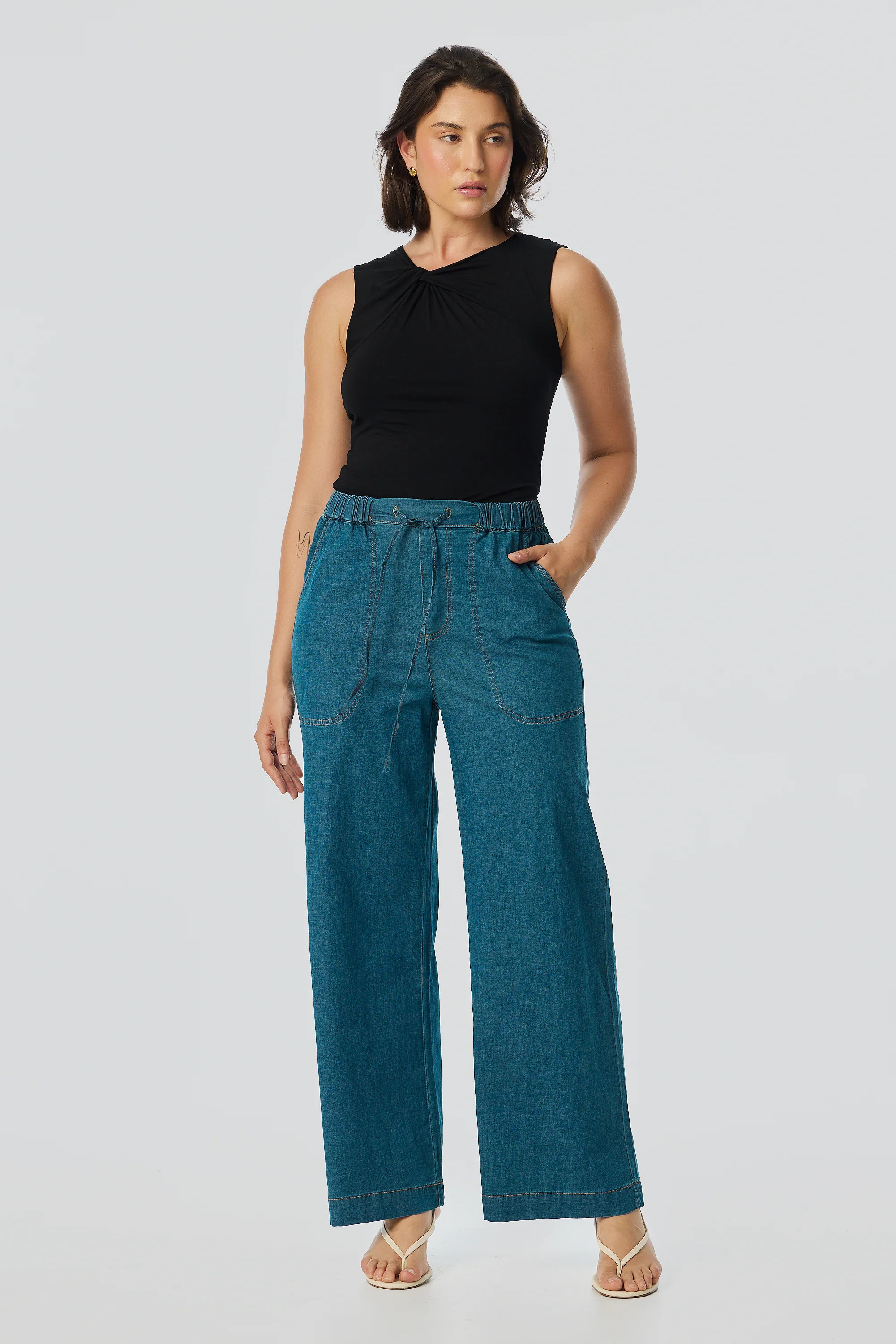 Knot Tank - Black - Image 3