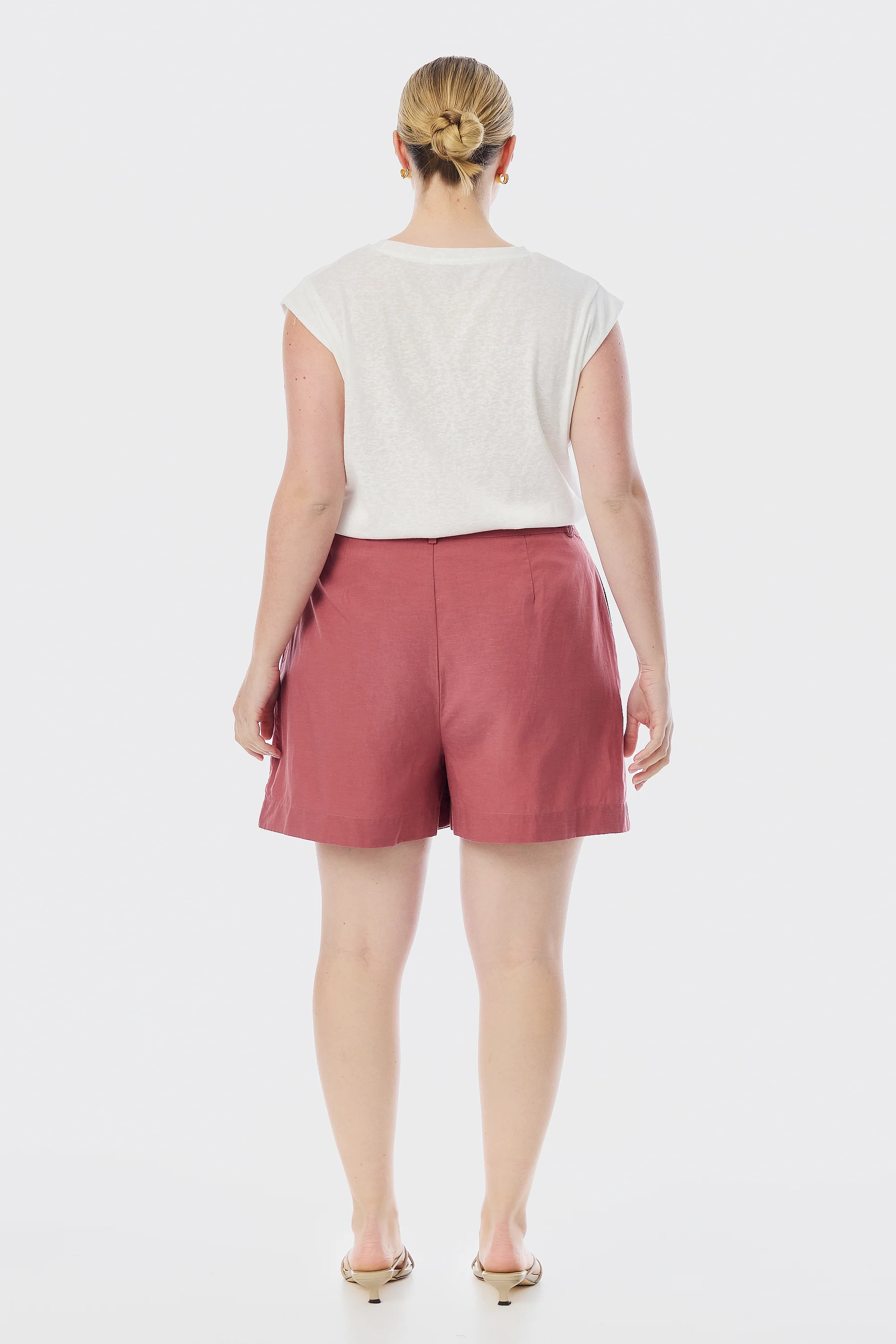 Lightweight Cap Sleeve Tank - White - Image 7