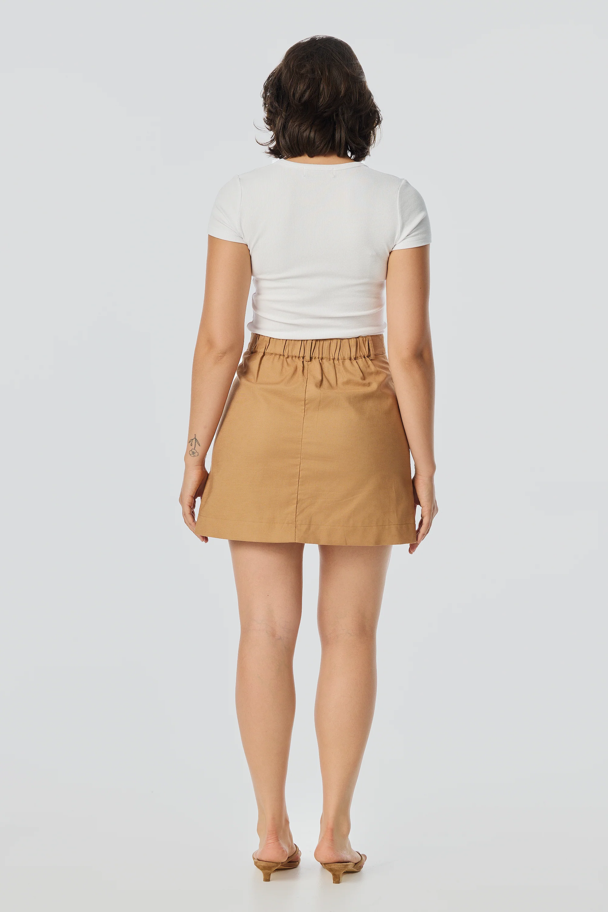 Pocket Mini Skirt - Copper - Image 5