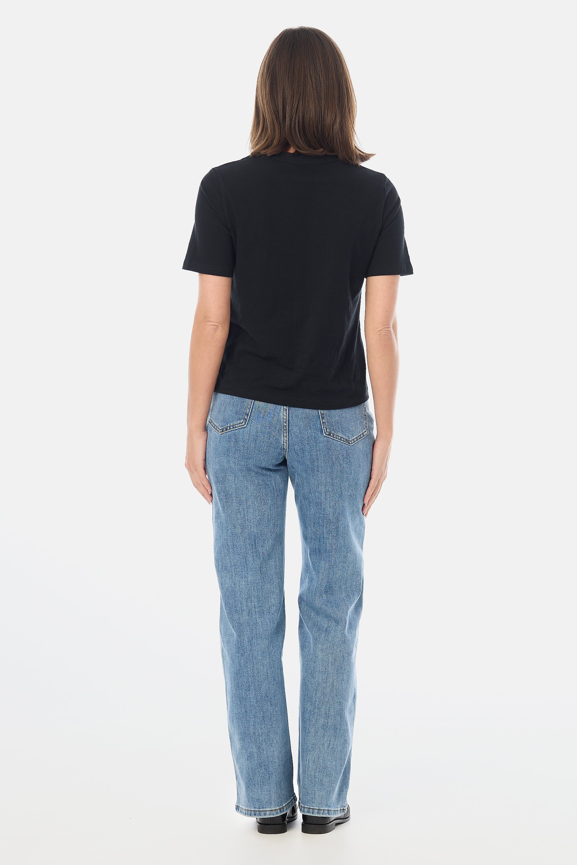 Regular T-Shirt - Black - Image 4