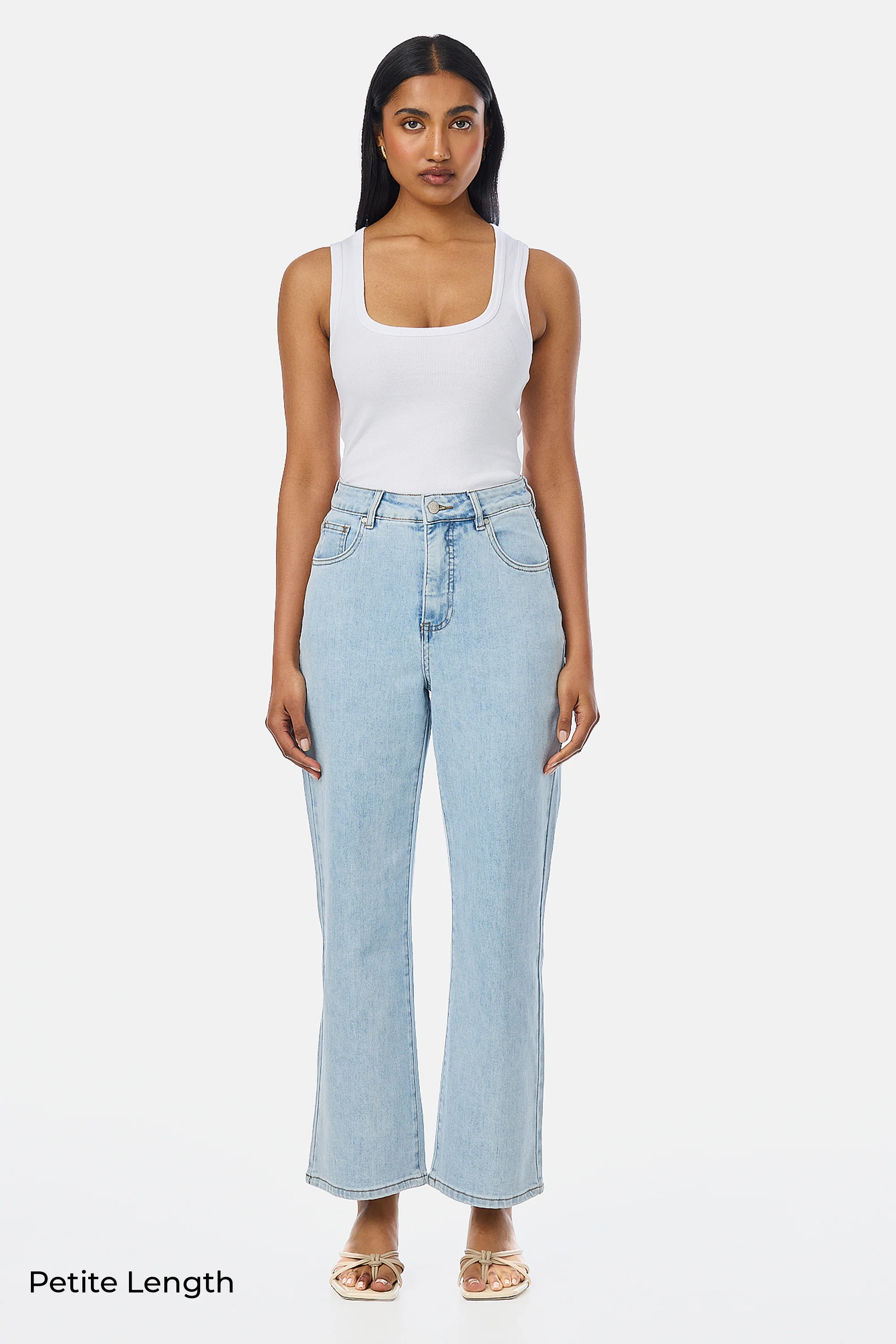 Signature Straight Leg Jeans - Light Blue Wash - Image 6