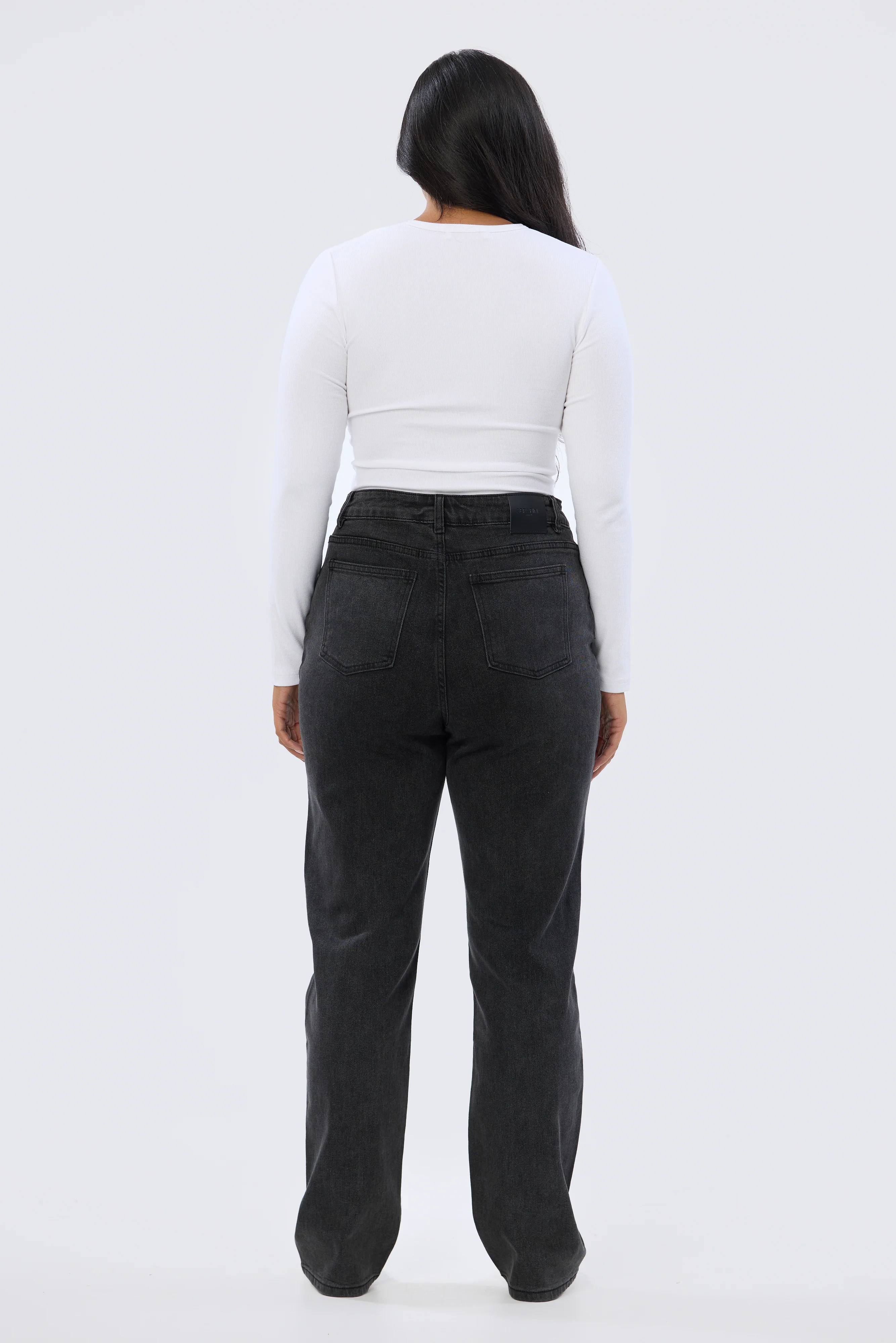 Signature Slim Leg Jeans - Black Wash (Pre-Order) - Image 13